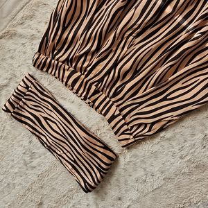 Wild Print Wrap Halter Crop Wide Pant Set